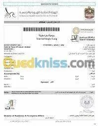 E-visa Dubai/ turquie/ egypte/ azerbaidjan