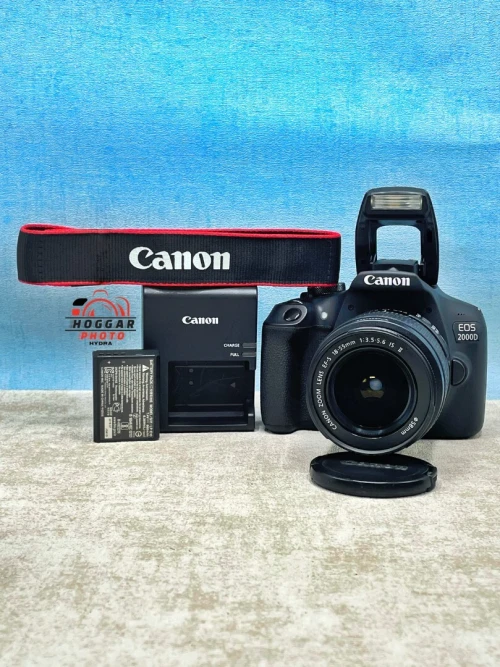 Canon EOS 2000D + 18-55mm