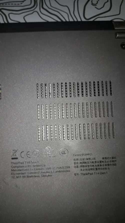 Pc Lenovo thinkpad T14 32GB 512g i7-10610U