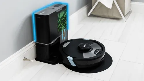 Robot aspirateur et laveur auto-vidant 2-en-1