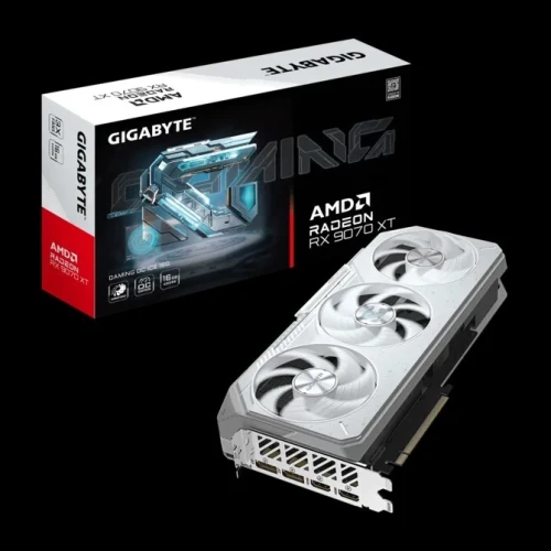 CARTE GRAPHIQUE GIGABYTE AMD RX 9070 XT GAMING OC ICE 16 GO