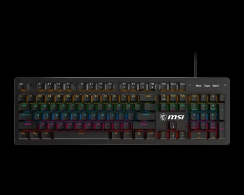 CLAVIER MSI VIGOR GK300 - BLEU SWITCH
