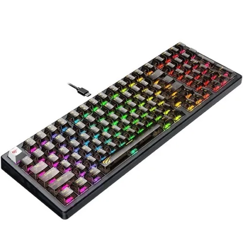 CLAVIER HAVIT MECANIQUE KB875L RED SWITCH 100%