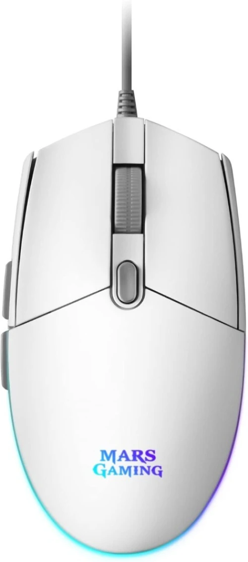 SOURIS MARS GAMING MMGW WHITE / BLACK