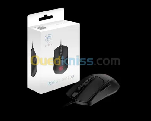 SOURIS MSI FORGE GM100 BLACK