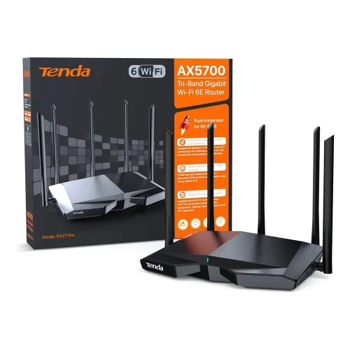 ROUTEUR TENDA TX27 AX5700 TRI