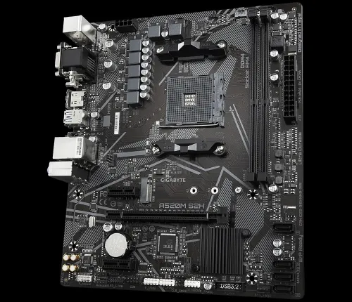 CARTE MERE GIGABYTE A520M S2H AMD DDR4
