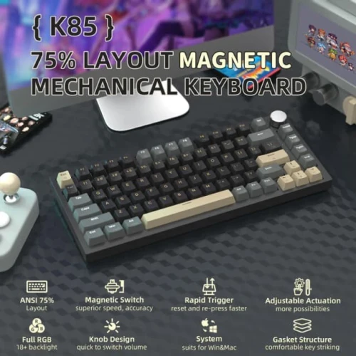 CLAVIER MECANIQUE ATTACK SHARK K85