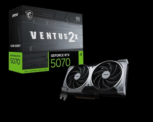 CARTE GRAPHIQUE MSI RTX 5070 12G VENTUS 2X OC