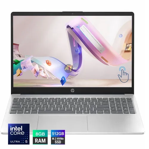 LAPTOP HP AI 15 INTEL ULTRA 5 225U RAM 8G 512 SSD ECRAN 15.6 FHD TACTILE