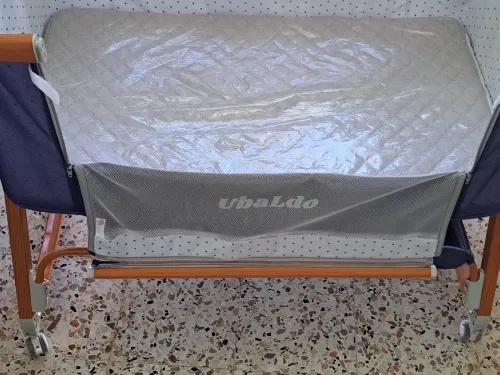 Lit Cododo 7 niveaux pour Bébé -UBALDO - Couleur Bleu -