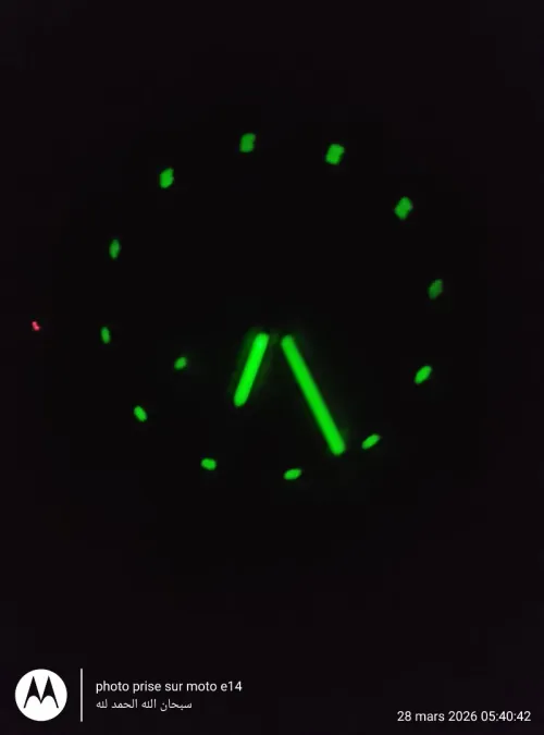 montre LOTUS NOIR