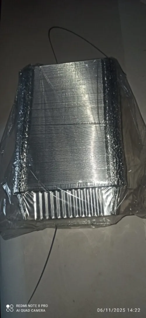 Barquette en aluminium