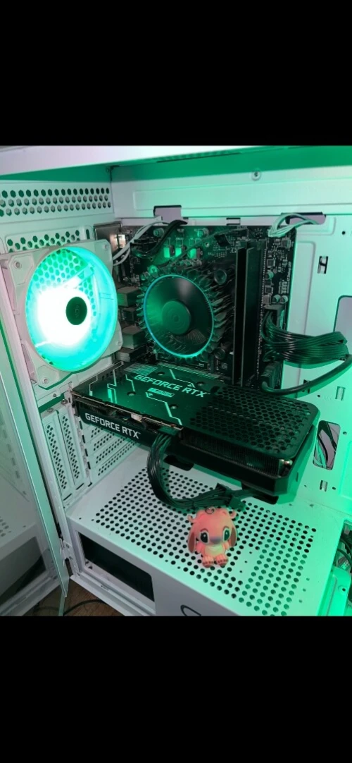 PC Gamer قوي + شاشة 180Hz | i5 12400F + RTX 3060