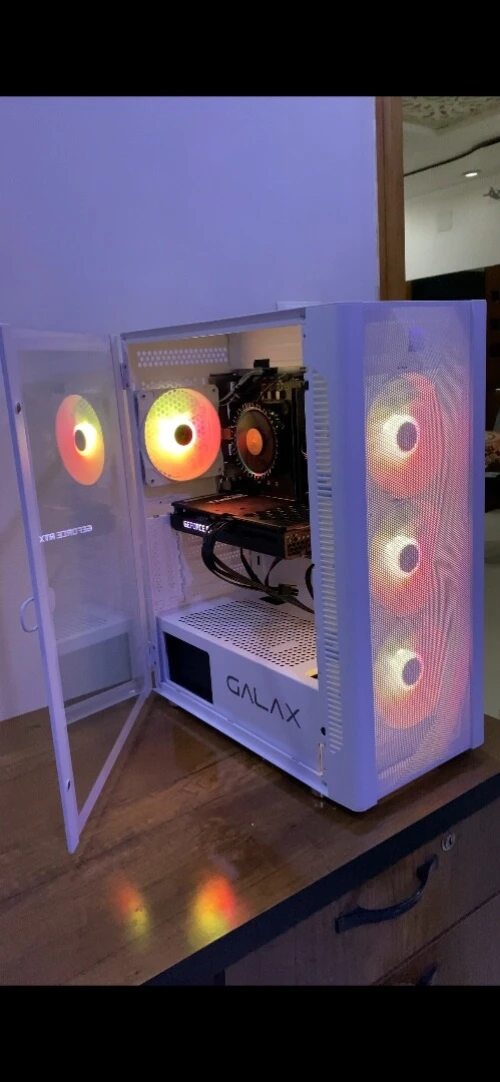 PC Gamer قوي + شاشة 180Hz | i5 12400F + RTX 3060
