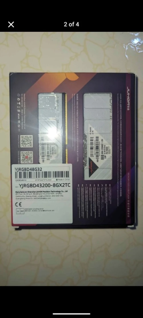 ram juhor 8+8 ddr4 3200 mhz