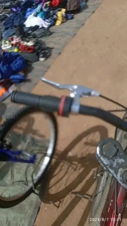 Vélo avec amortisseur