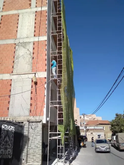   Traitement Façade Monocouch et platre projeter