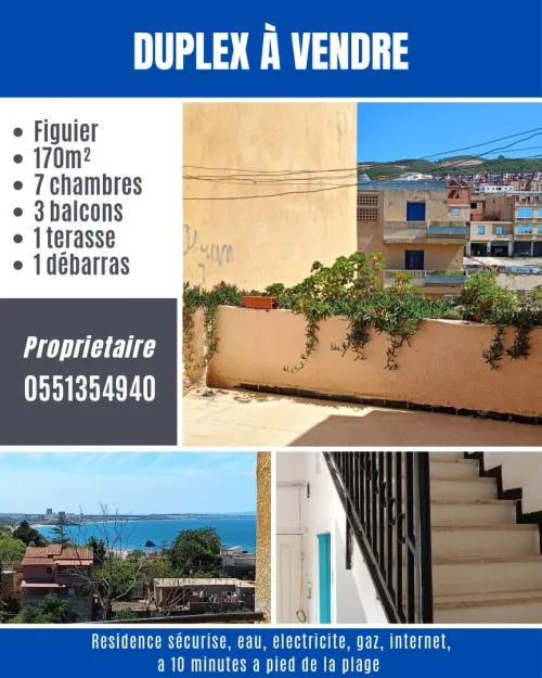Vente Appartement F7 Boumerdès Boumerdes