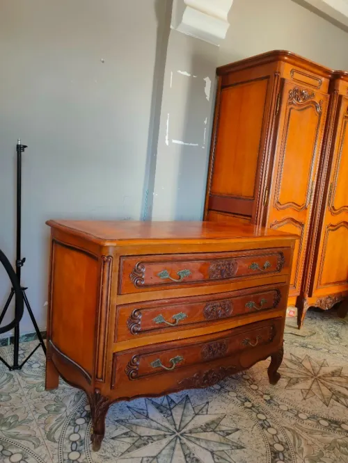 Chambre a coucher merisier louis XV