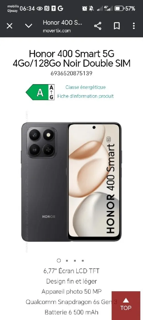 Honor Smart 400 5g