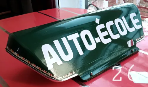 Panneau de toit auto-école