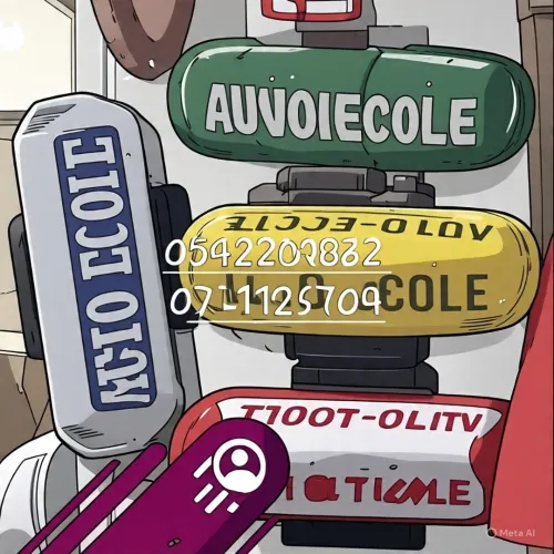 Panneau de toit auto-école