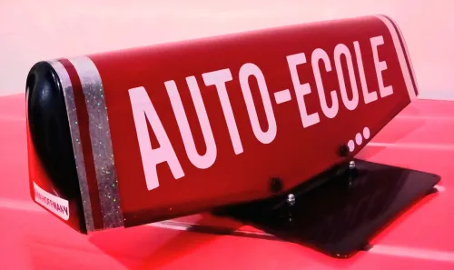 Panneau de toit auto-école