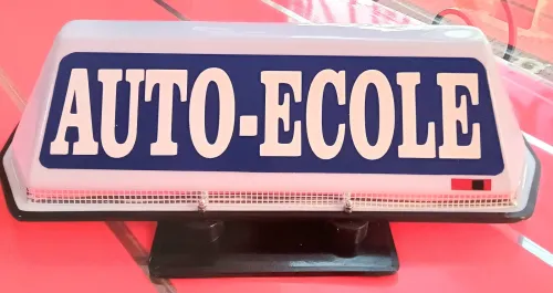 Panneau de toit auto-école