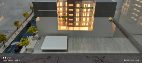 Fabrication des maquettes d'architecture 