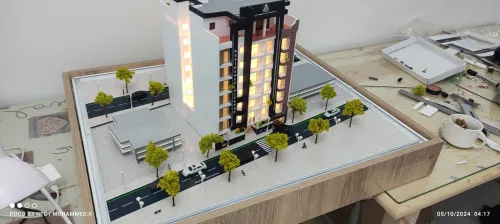 Maquette d'architecture 