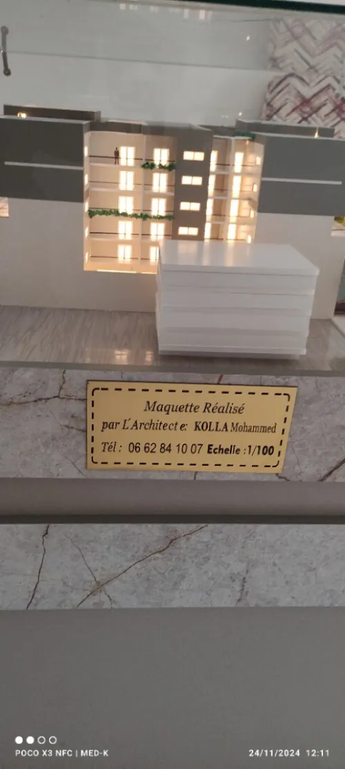 Maquette d'architecture 