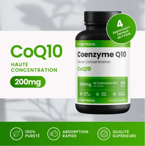 Coenzyme Q10 200 mg Ubiquinone