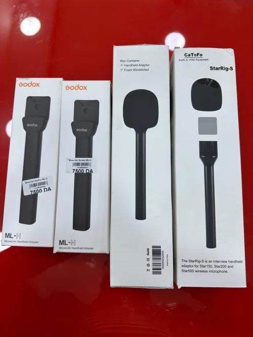 Bras microphone handheld Adapter