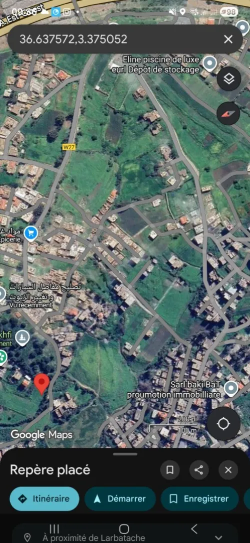 Vente Terrain Boumerdès Larbatache