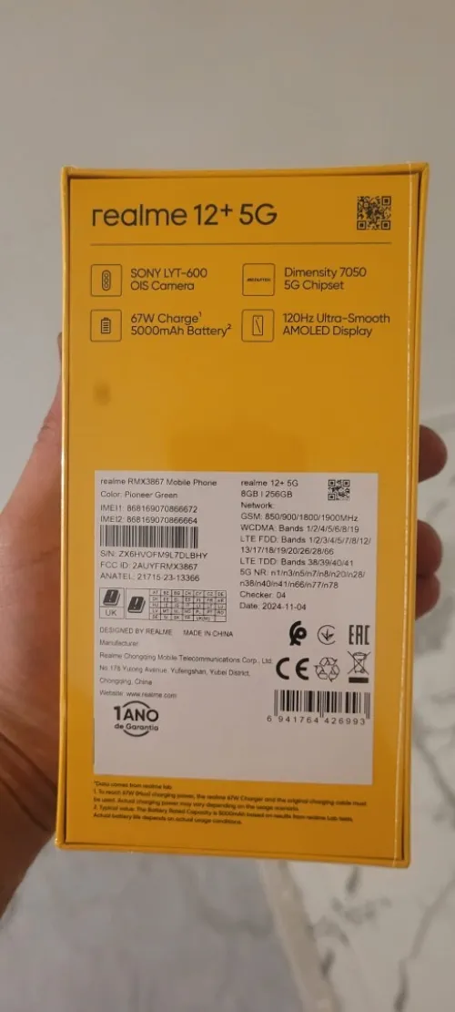 Realme 12 + plus