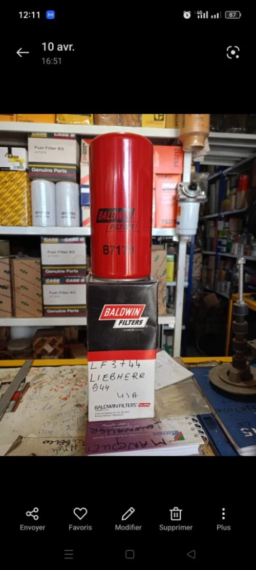 Tout filtration engin 