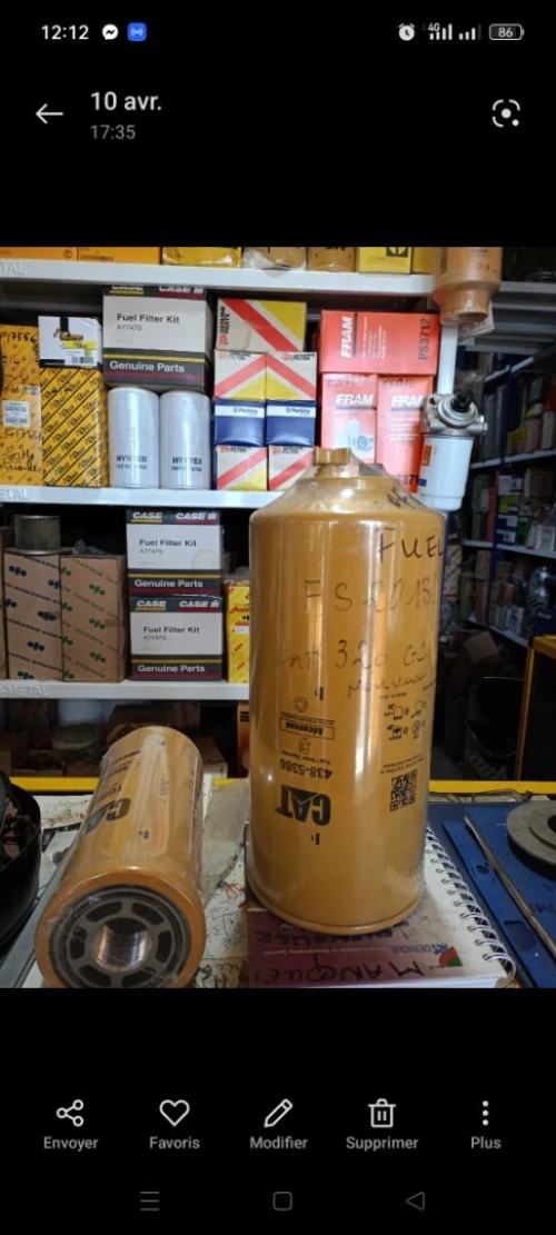Tout filtration engin 