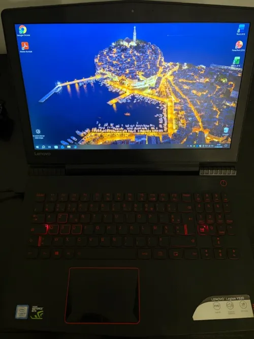 Laptop gaming Lenovo Legion Y520  GTX 1060 Max-Q 6 Go