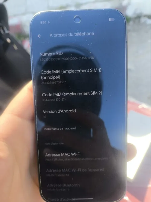 Smartphone Google Pixel 10