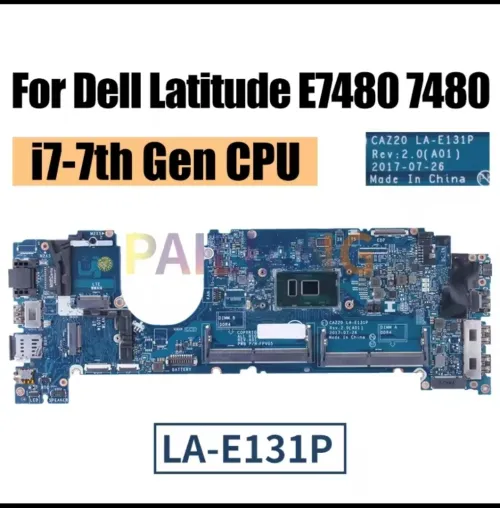 Carte mère dell e7480 i7/G7