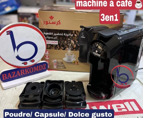 Machine a café 3en1 cafétière