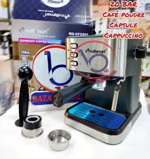 Cafetière 3en1 poudre et capsule
