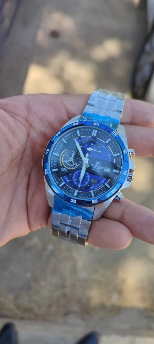 Montres CASIO EFR-556DB-2 Blue/acier