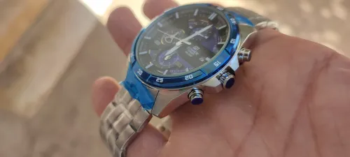 Montres CASIO EFR-556DB-2 Blue/acier