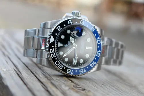 Montres de luxe pour hommes ROLEX GMT MASTER 2 BATMAN
