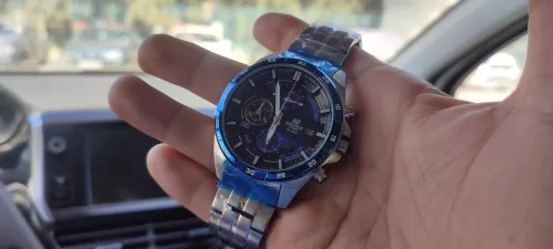 Montres CASIO EFR-556DB-2 Blue/acier
