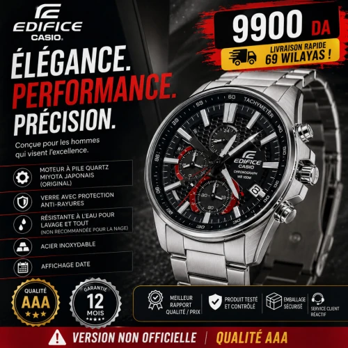 Montre CASIO EDIFICE EQB-1200D-1A