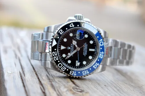 Montres de luxe pour hommes ROLEX GMT MASTER 2 BATMAN