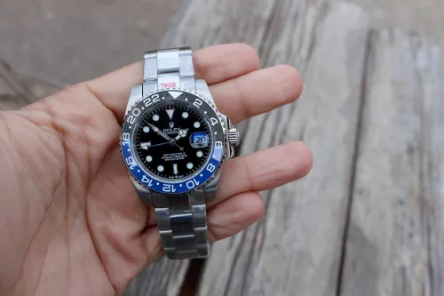 Montres pour hommes ROLEX GMT MASTER 2 BATMAN Bracelet OYSTER